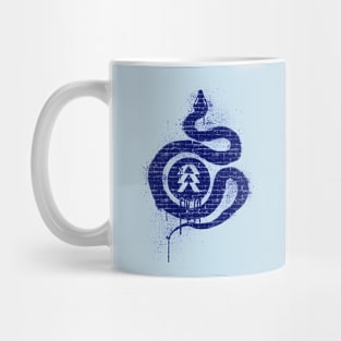 Hunter Graffiti - Blue Mug